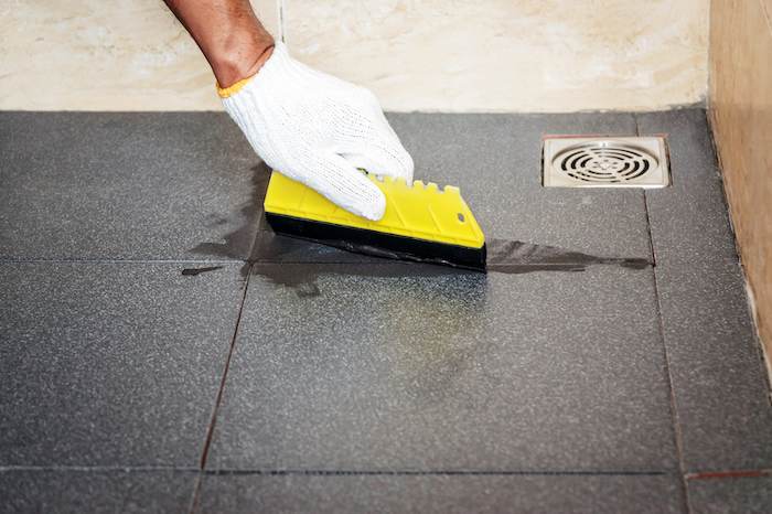 Tile Grout In The Bathroom